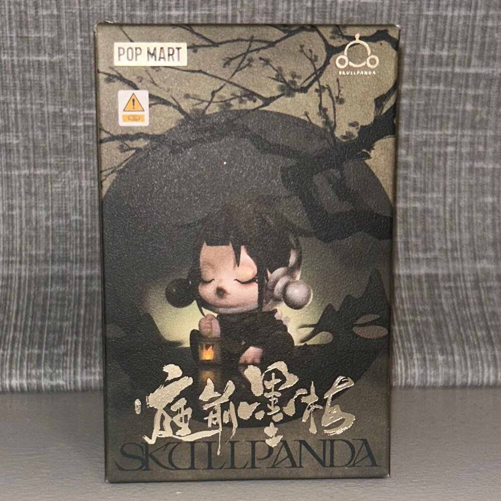 100% Authentic POP MART SKULLPANDA the Ink Plum Blossom Series sealed box